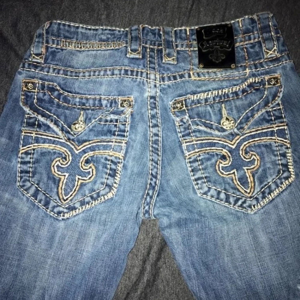 men’s rock revival jeans!!